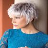 Billie Short Shag Color Nutmeg Gradient - Women's Synthetic Spiky Layers Fringe Tapered Back Average Cap Bundle with MaxWigs Costume Wig Care Guide view 4