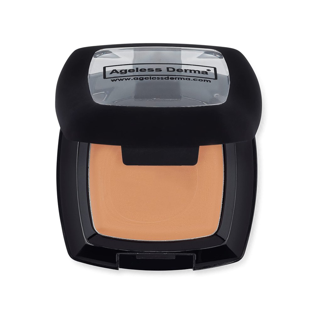 Ageless Derma Camoufleur Mineral Makeup Under Eye Concealer Medium. This Dark Circle Concealer Cream Made in USA with NO Parabrn