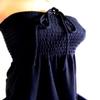 The Spa Dress Slip-On Towel. Offers Less Wardrobe Malfunction Than Traditional Toweling. Doesn't Fall When You Need It to Stay Up. Leaves Hands Free for Beauty Regime. Wear In and Out of Spa view 1