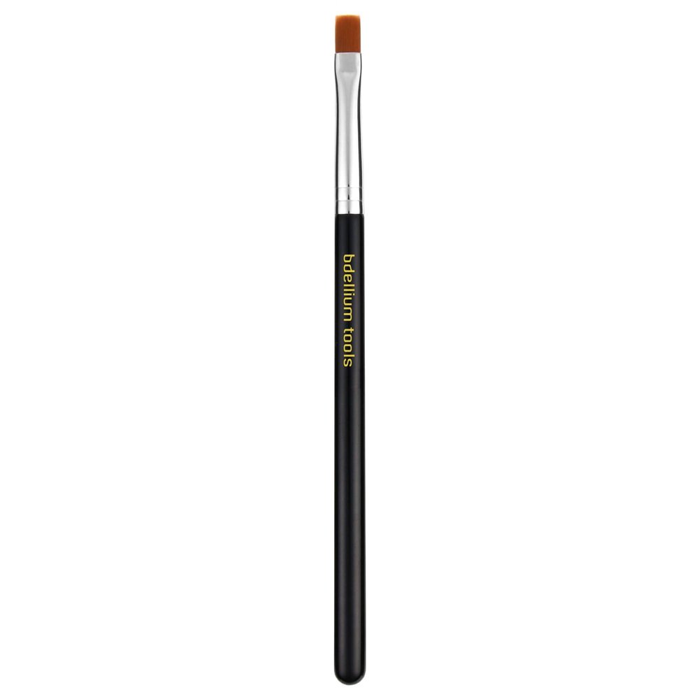 Bdellium Tools Professional Makeup Brush - Maestro Series 546 Square Lip - With Soft Synthetic Fibers, For Applying Color Precisely across Lips (Black, 1pc)
