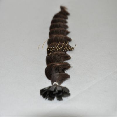 Crystal Factory Human Hair DW Keratin Hair Extensions 20inches 20Grams 24Strands (3#)
