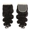 Greatremy 5x5 Lace Closure Remy Human Hair Body Wave, Full Cuticle Aligned to Avoid Tangle, Wavy Virgin Human Hair Transparent Lace Closure Pre-Plucked Hairline with Baby Hair 14 inch view 2