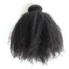 ZigZag Hair Afro Kinky Curly Hair Brazilian Virgin Hair Weave Bundles 4B 4C 100% Human Hair Bundles One Piece Double Weft Hair Extension (18inch) view 3