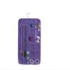 Couplebracelets88 Transparent Clear Hanging Travel Toiletry Cosmetic Organizer Storage Bag (purple) view 1