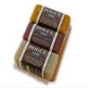 Goat Milk Soap 3 bar giftset- BOGUE BESPOKE Blends No.18 Surf Rider with cooling peppermint, No.19 NAMASTE Yoga Blend- Focus & Breath awareness & N28 Trailblazer for the woods view 1