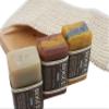 Goat Milk Soap 3 bar giftset- BOGUE BESPOKE Blends No.18 Surf Rider with cooling peppermint, No.19 NAMASTE Yoga Blend- Focus & Breath awareness & N28 Trailblazer for the woods view 4