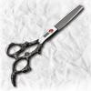 Professional Hair Scissors Hairdressing Cutting+Thinning Scissors Salon Hair Styling Tools (Thinning Scissors) view 1