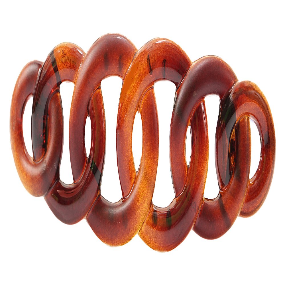 Caravan Barrette Chain, Tortoise Shell Matte/Tortoise Shell