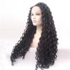 Wave Wig Wavy Long Black Synthetic Lace Front Wig view 3
