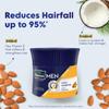Parachute Advansed Anti Hairfall Hair Cream with Almond & Coconut For Men |Smooth, Shiny, Conditioned Hair | Controls Hairfall, Strengthens Hair | Non Sticky| Oil Replacement| 3.3 Fl oz (Pack of 3) view 4