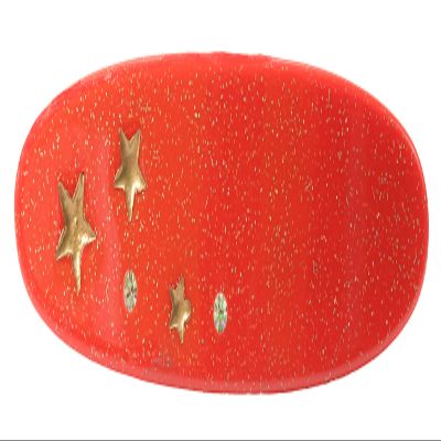 Caravan Stars Spangle Oval Barrette