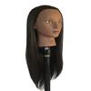 Bellrino 30" (Long and thick) Ethnic Cosmetology Mannequin Manikin Training Head with Synthetic Fiber with Table Clamp Holder (SYNTHETIC-MAYA+C) view 3