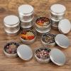 TecUnite 24 Pcs 4 oz Metal Tin Cans Aluminum Round Tin Containers Empty Cans with Screw Lid for Candle Storage Cosmetic Sample Travel Salve Cream view 2