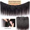 12A Straight Bundles Human Hair 14" 16" 18" 20" 400g Brazilian Remy Straight Hair 4 Bundles Deals 100% Unprocessed Virgin Raw Remy Human Hair Bundles Weave Natural Color view 4