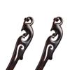 FANTAC CRAFTS 2 Pieces Phoenix Hairpins Handmade Carved Hairpin Ebony Black Wood Animals Shaped Hair Accessories Women Girl Antique Chignon Bun Updo Pin (2 Pieces Phoenix Hairpins) view 1