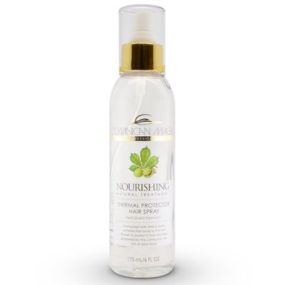 DOMINICAN MAGIC Thermal Protector Spray Heat Protection Spray for Hair, Helps Protect Against Heat Damage from Flat Iron & Blow Dryer, Lightweight Shine Mist for All Hair Types, 6 oz