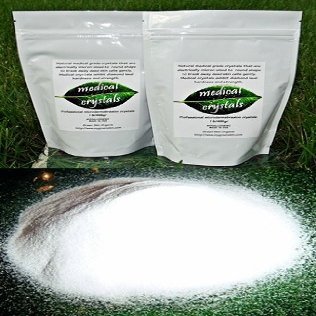 Best Stretch Mark Microdermabrasion Crystals- Most Effective treatment for Old White Stretch Marks pure Stretch Mark Microdermabrasion Medical Crystals for manual use 2lbs shown to remove dead skin cells, exfoliate rough skin,repair scars and old whi