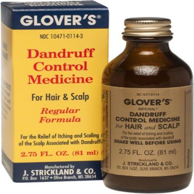 GLOVER'S DANDRUFF CONTROL MEDICINE FOR HAIR & SCALP (REGULAR FORMULA)