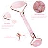LZLRUN Jade Roller for Face, Real Natural Gua Sha Tools Set No Squeaks Tool for Skin Rejuvenate Therapy Puffiness Treatments view 2