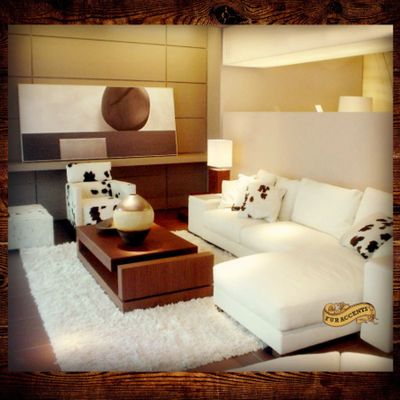 Large White Faux Sheepskin Area Rug - Rectangle - Shag - Luxury Faux Fur - Ultra Suede Backing - Fur Accents Original Design (5'x8')