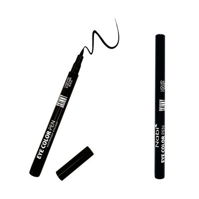 Nabi Waterproof Skinny Liquid Eyeliner Pen, Black, 0.07 oz / 2.0g
