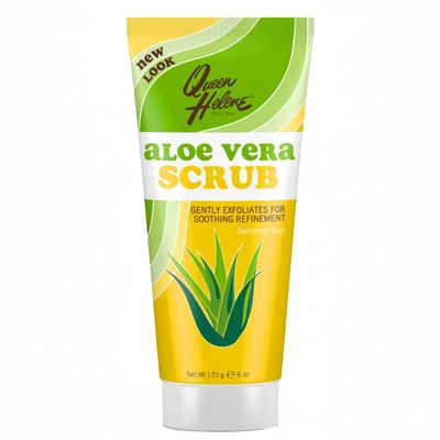 Queen Helene Facial Scrub, Aloe Vera, 6 Oz (Packaging May Vary)