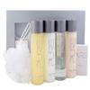 Pure by Gloss Gift Set  Fresh Lemon Scent  for All Hair and Skin Types  With Shampoo [8.5oz], Conditioner [8.5oz], Body Wash [8.5oz], Body Lotion [8.5oz], Body Bar [4oz], & Loofah  Cruelty Free view 1
