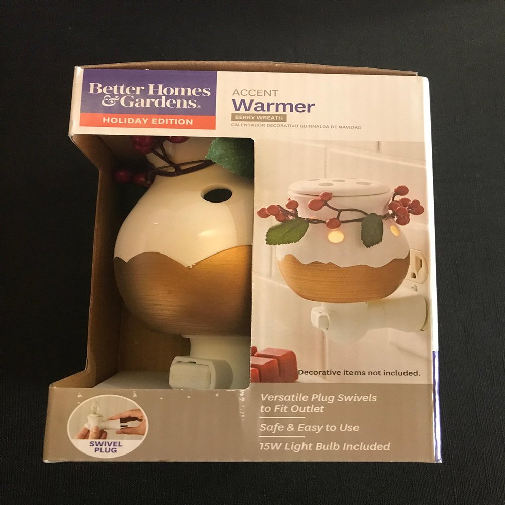 Better Homes & Gardens Berry Wreath Full Size Wax Warmer