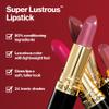 (2x) Revlon Super Lustrous Lipstick, 225 Rosewine, 0.15 Oz / 4.2g Each view 2