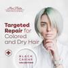 Mon Platin Professional Hair Mask, 500ML - Deep Conditioning for Dry, Colored, Damaged Hair with Black Caviar & Natural Silk Protein, SLS/Salt Free view 2