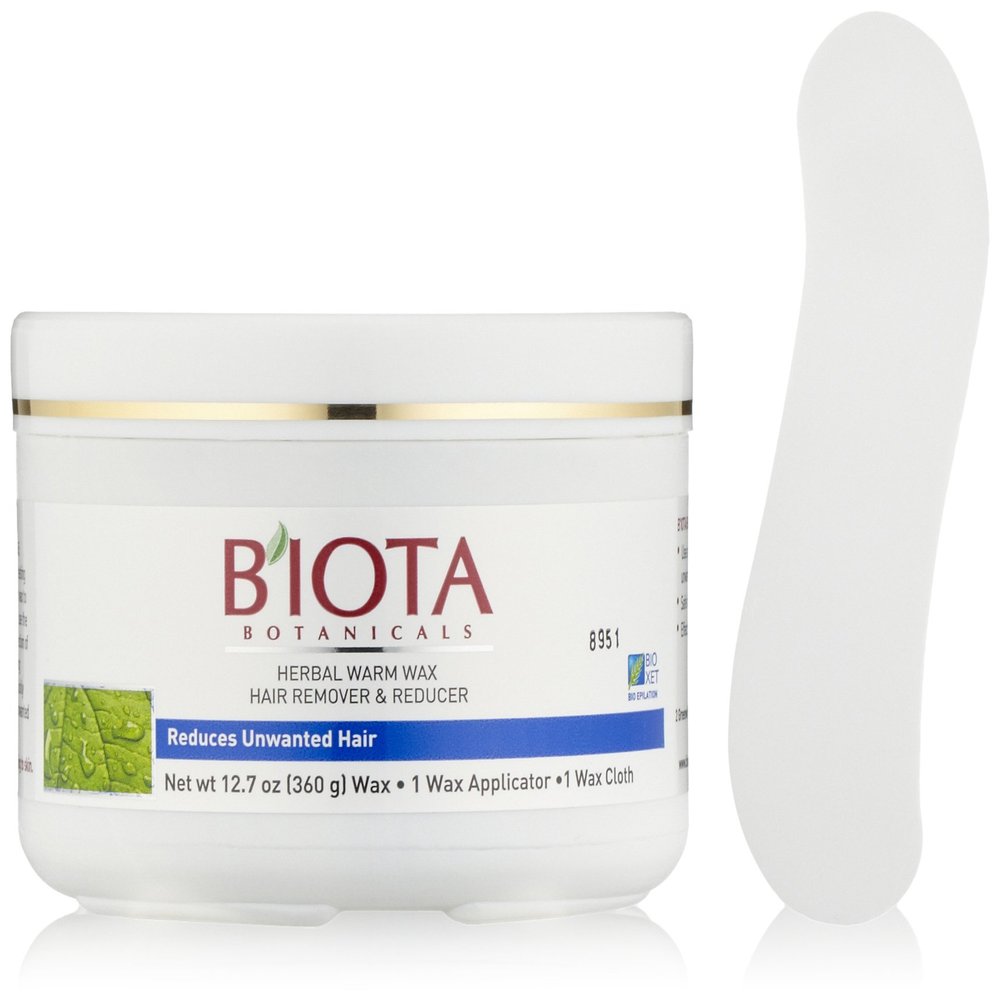 Biota Botanicals Bioxet Series Hair Minimizer Herbal Warm Wax, 12.7-ounce