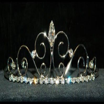 #16181 - Wire Kelpie Princess Tiara with rings