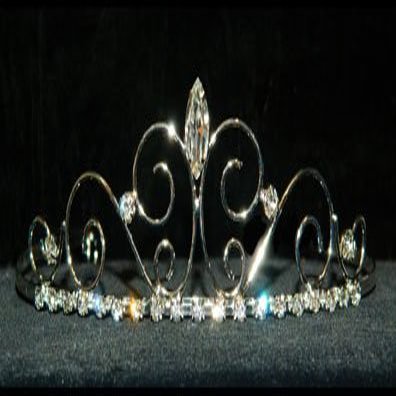 #16181 - Wire Kelpie Princess Tiara with rings