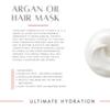MK PROFESSIONAL Argan Oil Hair Mask (6.8 fl.oz / 200ml) - Moisturizing and Deep Conditioning - Hair Color and Treatment Protection - Easy to Apply view 3
