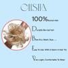 CAISHA 100% HUMAN HAIR Scrunchie Hair Piece Updo Braid Hair Scrunchy Messy Bun Red Blonde Mix H312m view 3