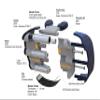 Mens Goatee Shaving Template - Create Perfectly Shaped Beards Every Time - Adjustable, Reduces Shaving Time - Shape Van Dyke, Circle Beard, Version 1.1 (2-pack) view 2
