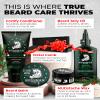 Bossman Complete Beard Kit  Men's Beard Oil Jelly, Fortifying Shower Conditioner, Balm, Mustache Wax & Comb  Beard Softener & Grooming Care  Men Gift Set (Magic Scent) view 2