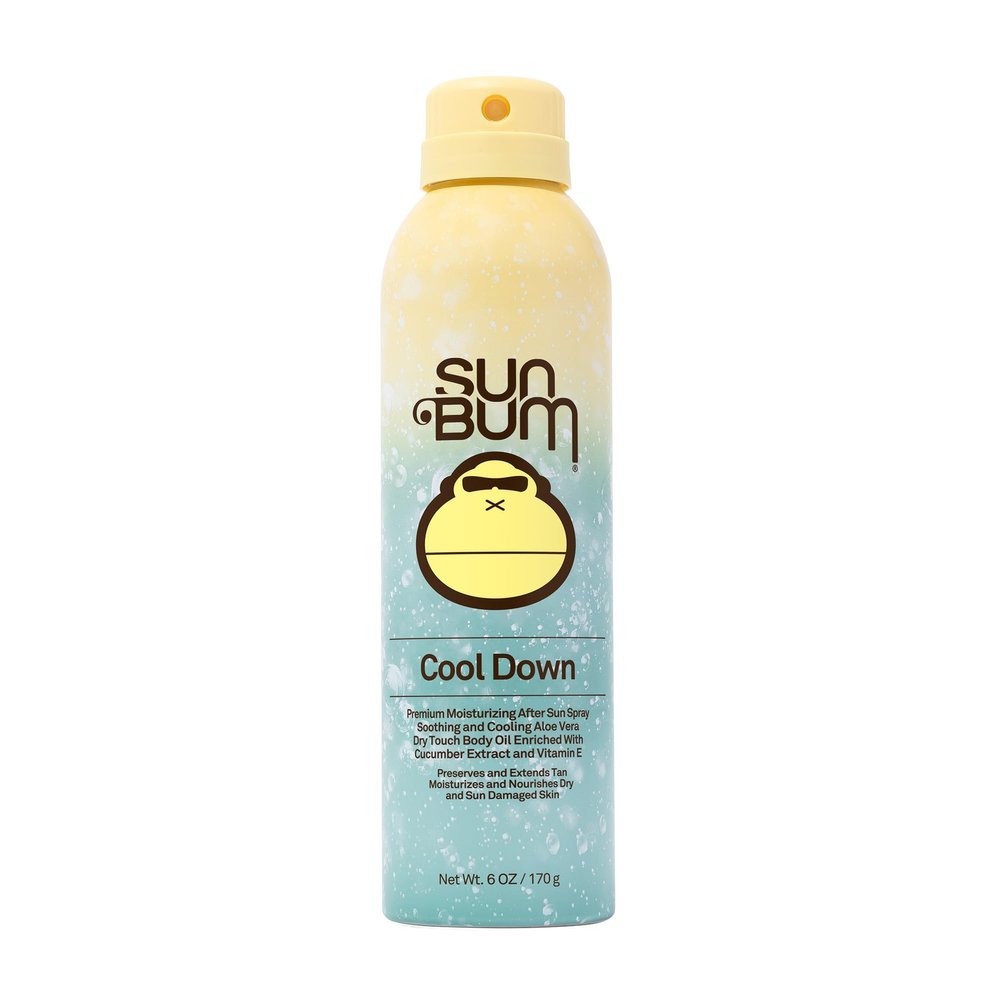 Sun Bum Cool Down Aloe Vera Spray - Vegan After Sun Care to Soothe and Hydrate Sunburn - 6 oz