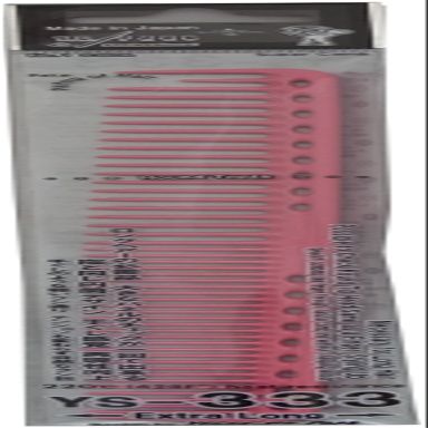 YS Park 333 Round Tooth Extra Long Cutting Comb - Pink