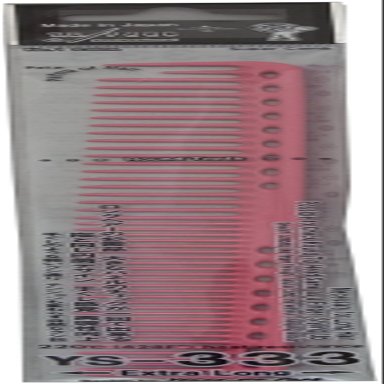YS Park 333 Round Tooth Extra Long Cutting Comb - Pink