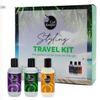 Curl Keeper Travel Pack for Curly Hair - TSA Approved Travel Set Includes Original Liquid Styler, Hold Gel & Styling Cream - Frizz-Free Hair Care Products for All Curl Types - Starter Gift Set view 1