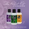 Curl Keeper Travel Pack for Curly Hair - TSA Approved Travel Set Includes Original Liquid Styler, Hold Gel & Styling Cream - Frizz-Free Hair Care Products for All Curl Types - Starter Gift Set view 2