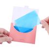 6 Boxes Flax Aloe Face Oil Absorbing Paper Sheets Oil-Absorbing Tissues Makeup Oil Control Absorbing Blotting Unisex Paper Sheets(Random Color) view 1