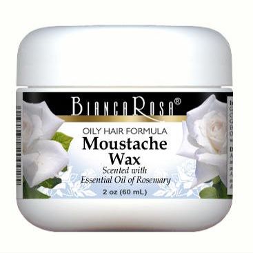 Moustache Wax - With Rosemary Essential Oil (For Oily Hair) (2 oz, ZIN: 428676)