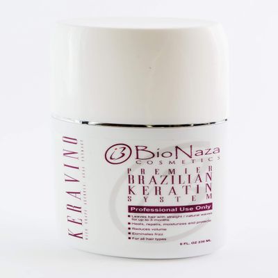 BioNaza KeraVino Brazilian Keratin Treatment 8 Oz (No Wait Time)