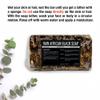 Sheanefit Raw African Black Soap Bar - For All Skin Types - Face, Body, Hair Soap Bulk Bars (15 Ounce (Pack of 1) view 3