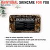 Sheanefit Raw African Black Soap Bar - For All Skin Types - Face, Body, Hair Soap Bulk Bars (15 Ounce (Pack of 1) view 4