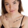 10 x Dum Spiro Spero Tattoo - Latin Sticker Lettering in Black (10) view 2