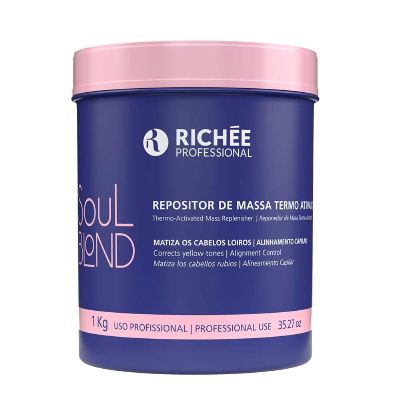 Riche Professional | Soul Blond Thermo-Activated Mass Replenisher | 1000 gr / 35.27 oz.