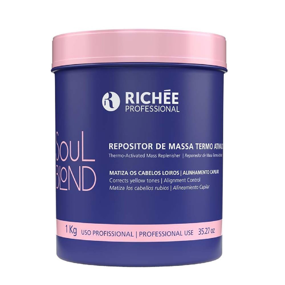 Riche Professional | Soul Blond Thermo-Activated Mass Replenisher | 1000 gr / 35.27 oz.